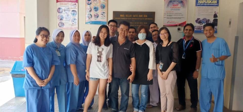 The 13th Covid-19 positive patient in Malaysia (with mask) was discharged from the isolation ward at Sultanah Bahiyah Hospital, Alor Setar after full recovery. u00e2u20acu201d Picture courtesy of Health Ministry