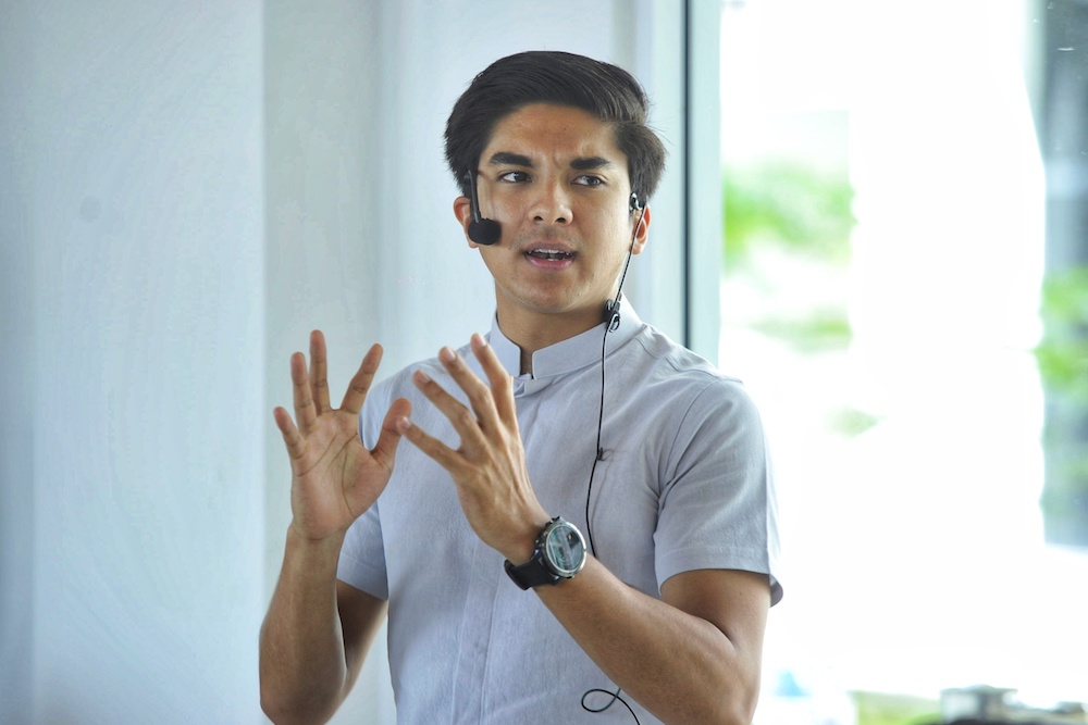 Youth and Sports Minister Syed Saddiq Abdul Rahman addresses a Malaysia Future Leaders School luncheon at the International Youth Centre in Kuala Lumpur February 2, 2020. u00e2u20acu201d Picture by Shafwan Zaidon 