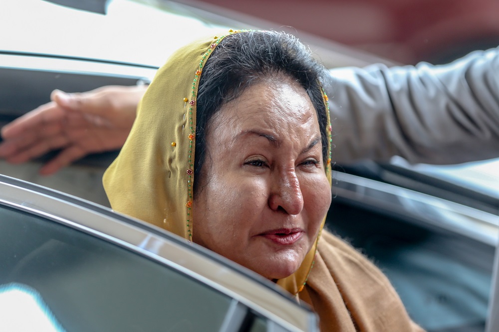 Datin Seri Rosmah Mansor at the Kuala Lumpur High Court February 10, 2020. u00e2u20acu201d Picture by Firdaus Latif 