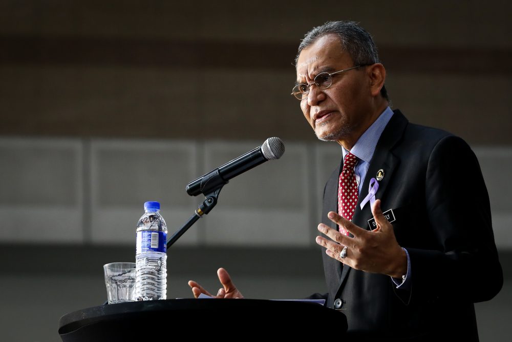 Health Minister Datuk Seri Dzulkefly Ahmad speaks during the World Cancer Day event in Kuala Lumpur February 4, 2020. u00e2u20acu2022 Picture by Yusof Mat Isa