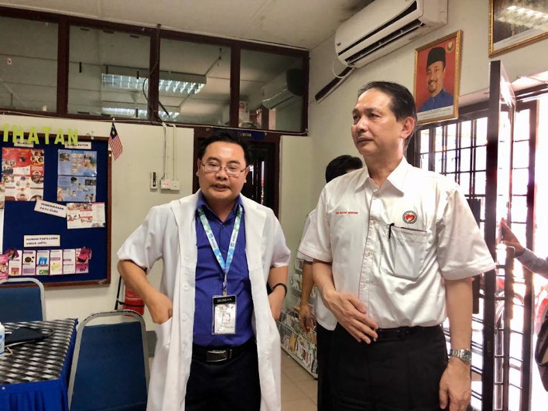 Health director-general Datuk Dr Noor Hisham Abdullah at the Padang Matsirat Health Clinic en route to Langkawi International Airport February 3, 2020. u00e2u20acu201d Picture from Facebook/Noor Hisham Abdullah