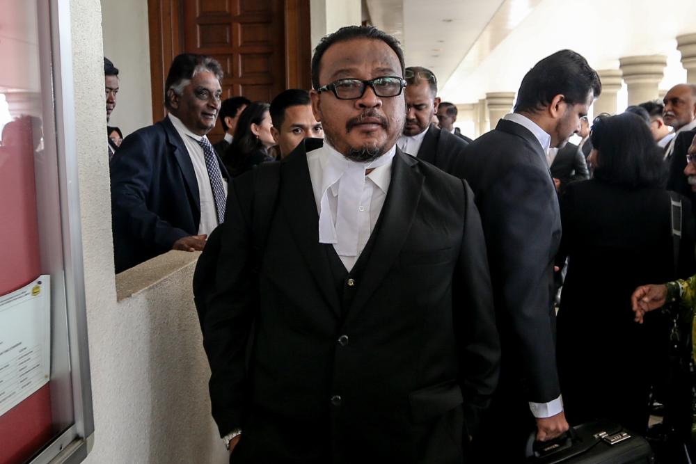  Mohd Khairul Azam Abdul Aziz is pictured at the Kuala Lumpur High Court February 12, 2020. u00e2u20acu2022 Picture by Firdaus Latif