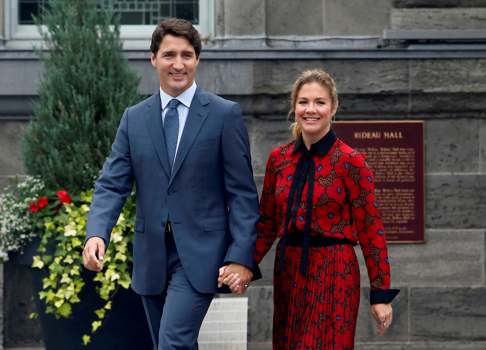 In this file picture, Canada's Prime Minister Justin Trudeau and his wife Sophie Gregoire Trudeau leave Rideau Hall in Ottawa, September 11, 2019. u00e2u20acu201d Reuters pic