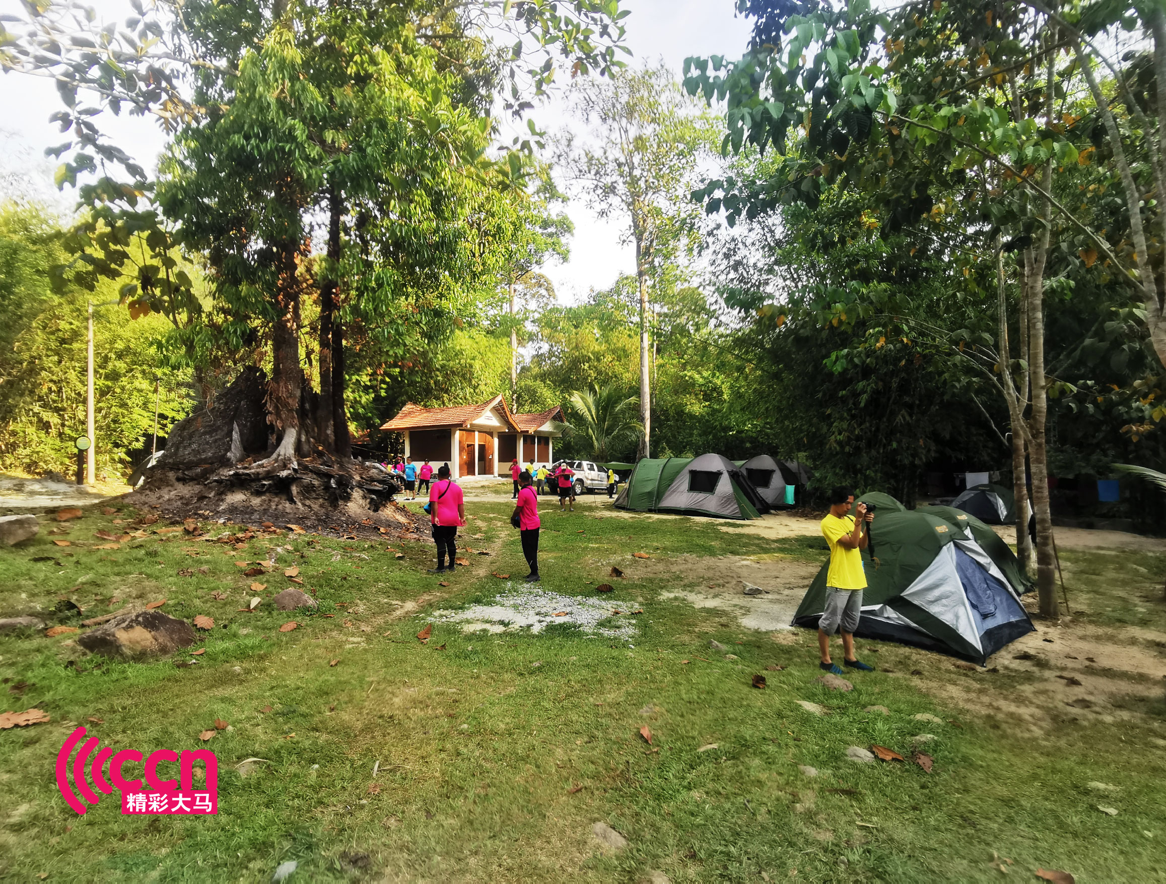 只有扎营过夜才能真正感受到大自然的脉动。-杨琇媖摄-