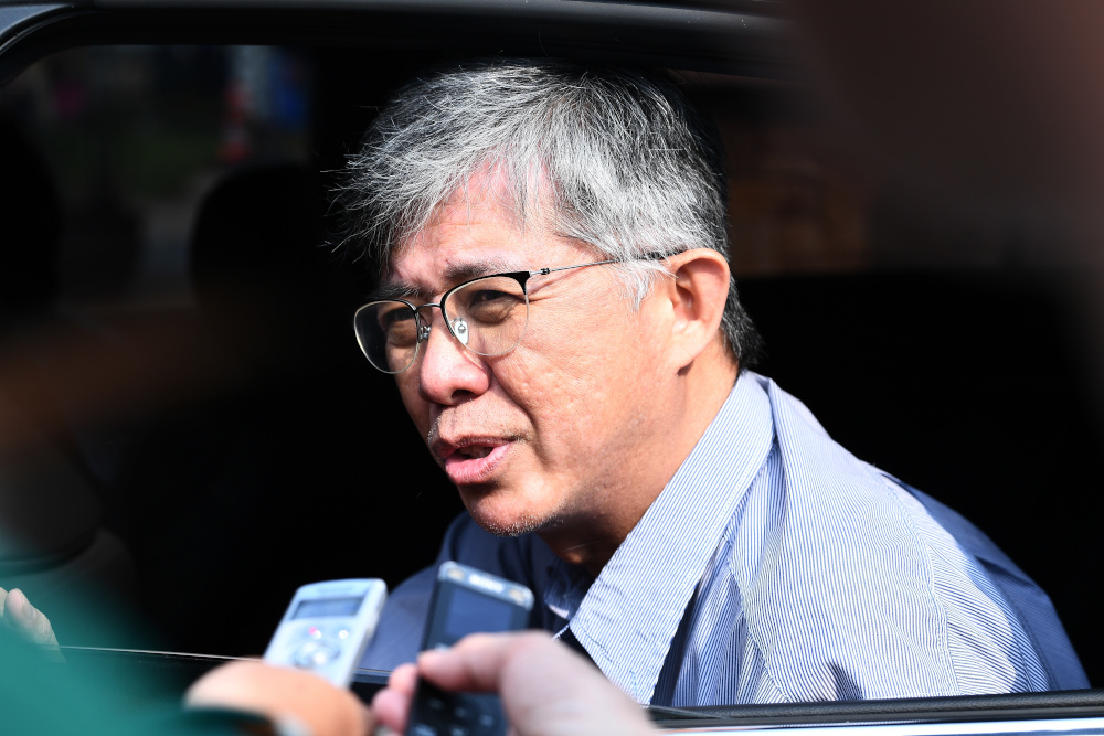 PKR vice president Chua Tian Chang leaves the Perdana Leadership Foundation in Putrajaya, March 2, 2020. u00e2u20acu201d Picture by Shafwan Zaidon