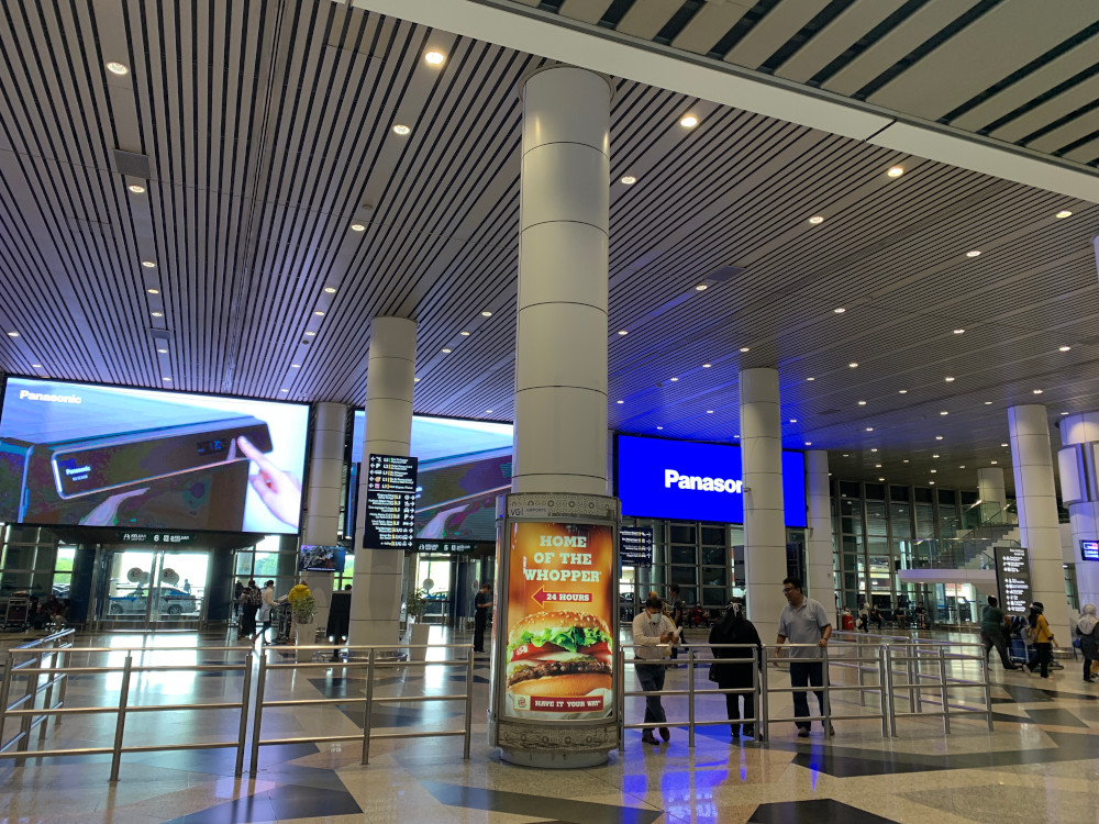 The Kuala Lumpur International Airport looked like a 'ghost airport' yesterday. u00e2u20acu201d Picture by Thasha Jayamanogaran 