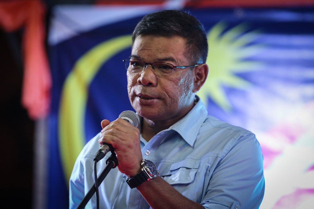 PKR secretary-general Datuk Seri Saifuddin Nasution speaks during a Jelajah Harapan event in Klang, March 7, 2020. u00e2u20acu201d Picture by Yusof Mat Isa