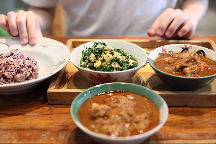 Hom Duan的菜色多样化。-CK Lim摄-