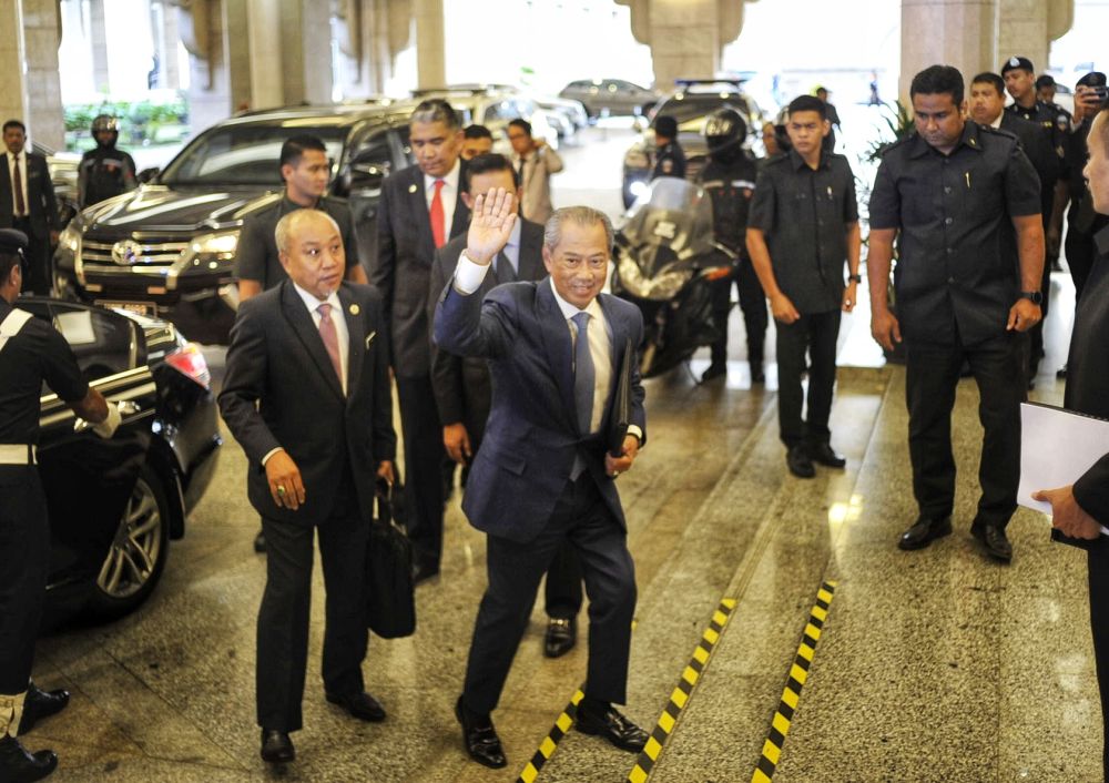Prime Minister Tan Sri Muhyiddin Yassin arrives at Putra Perdana March 2, 2020. u00e2u20acu201d Picture by Shafwan Zaidon 