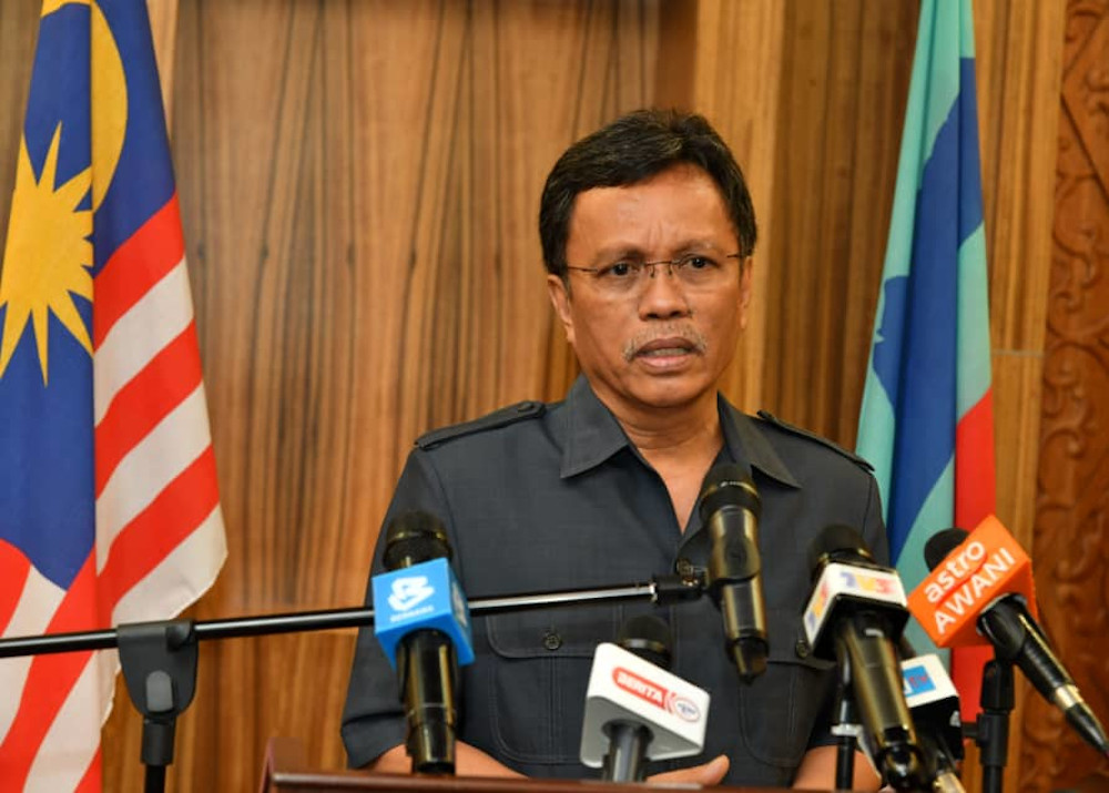 Sabah Chief Minister Datuk Seri Shafie Apdal speaks to the media March 30, 2020. u00e2u20acu201d Picture courtesy of the Sabah Chief Ministeru00e2u20acu2122s Dept