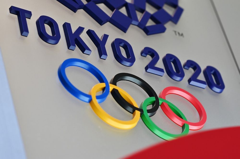 The logo for the Tokyo 2020 Olympic Games is seen in Tokyo on March 15, 2020. u00e2u20acu201d AFP pic