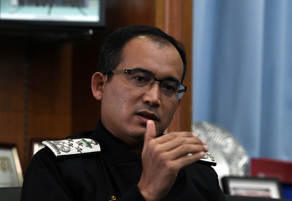 Immigration director-general Datuk Khairul Dzaimee Daud speaks to members of the media in Putrajaya April 22, 2020. u00e2u20acu201d Bernama pic  