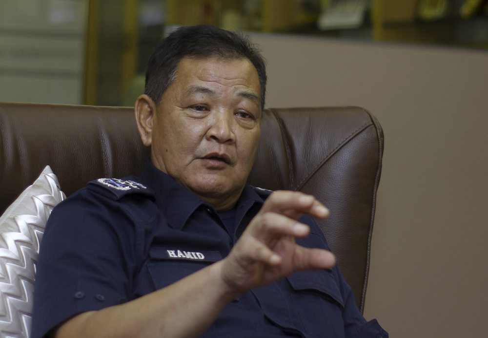 IGP Tan Sri Abdul Hamid Bador says the special system allows the force to detect the movements of errant individuals who leave their homes in spite of instructions from the Health Ministry to strictly undergo home quarantine. u00e2u20acu2022 Bernama pic