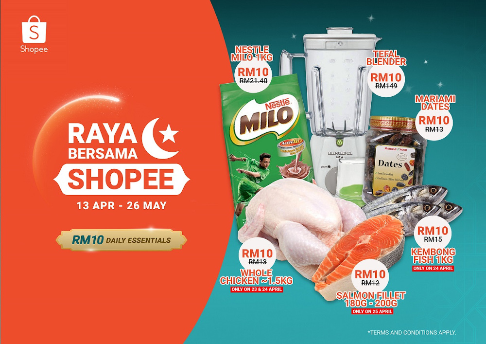 The Raya Bersama Shopee campaign takes place from now until May 26. u00e2u20acu201d Picture courtesy of Shopee