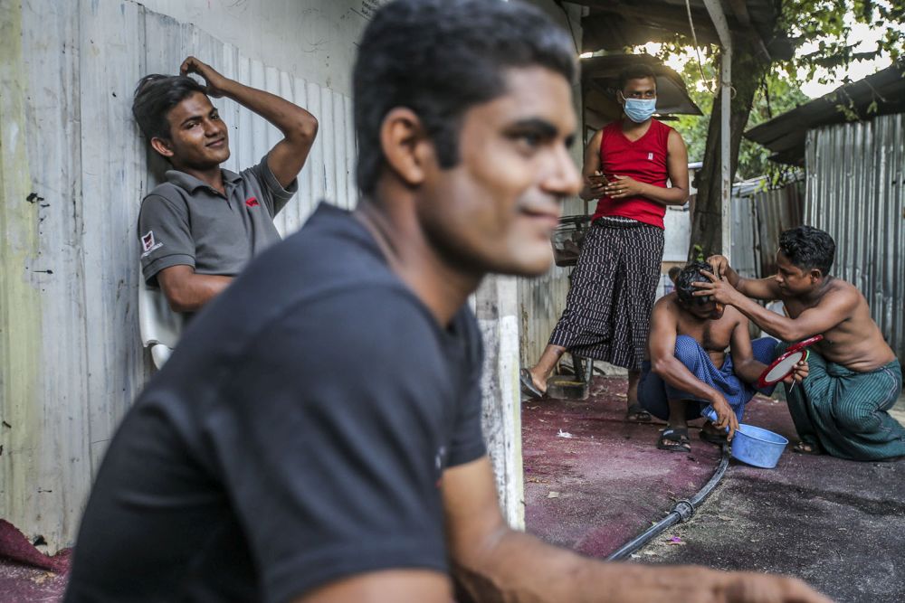 General view of a Rohingya settlement in Bandar Baru Sentul, Kuala Lumpur April 24, 2020. u00e2u20acu201d Picture Hari Anggara