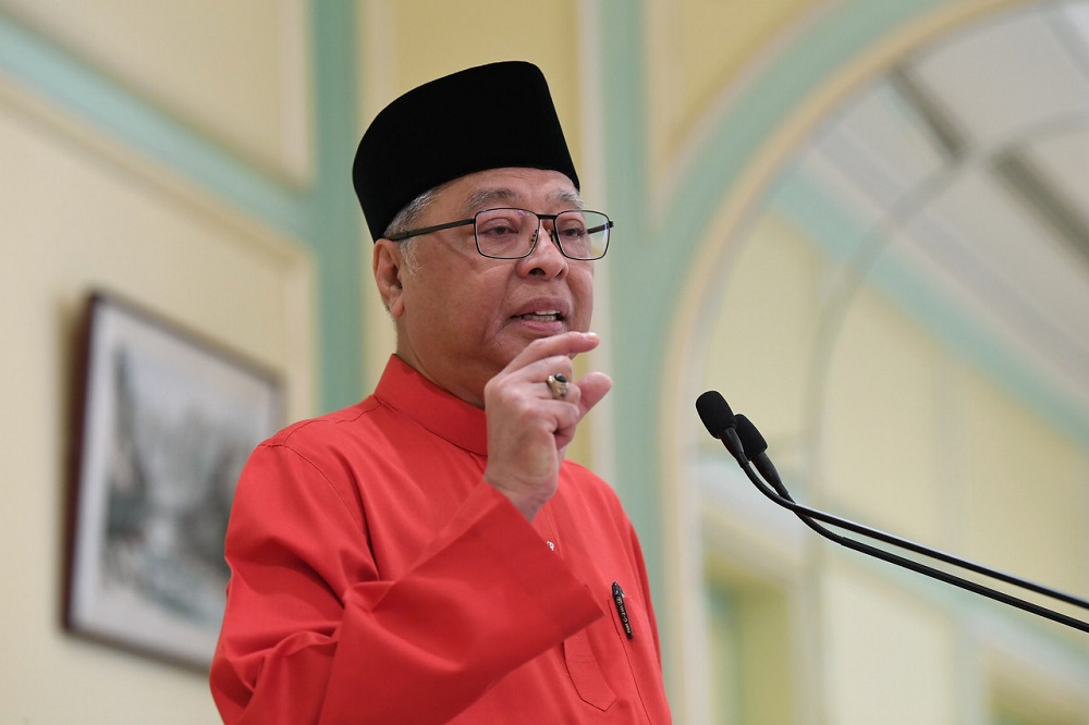 Senior Minister Datuk Seri Ismail Sabri Yaakob attends a press conference in Putrajaya May 29, 2020. u00e2u20acu201d Bernama pic