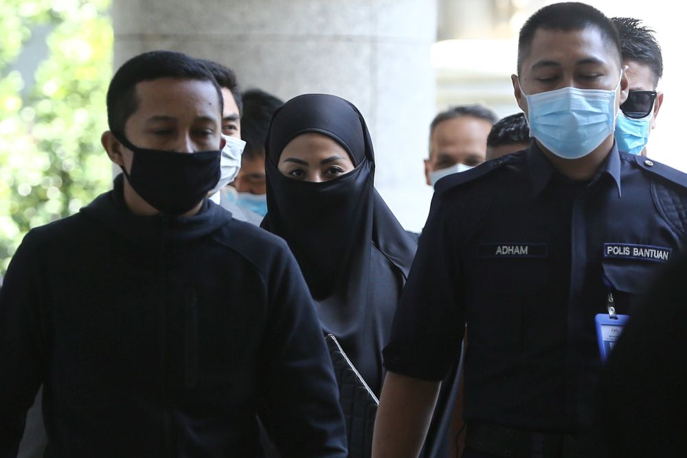 Datuk Nurulhidayah Ahamd Zahid is pictured at the Magistrateu00e2u20acu2122s Court in Putrajaya May 5, 2020. u00e2u20acu201d Picture by Yusof Mat Isa