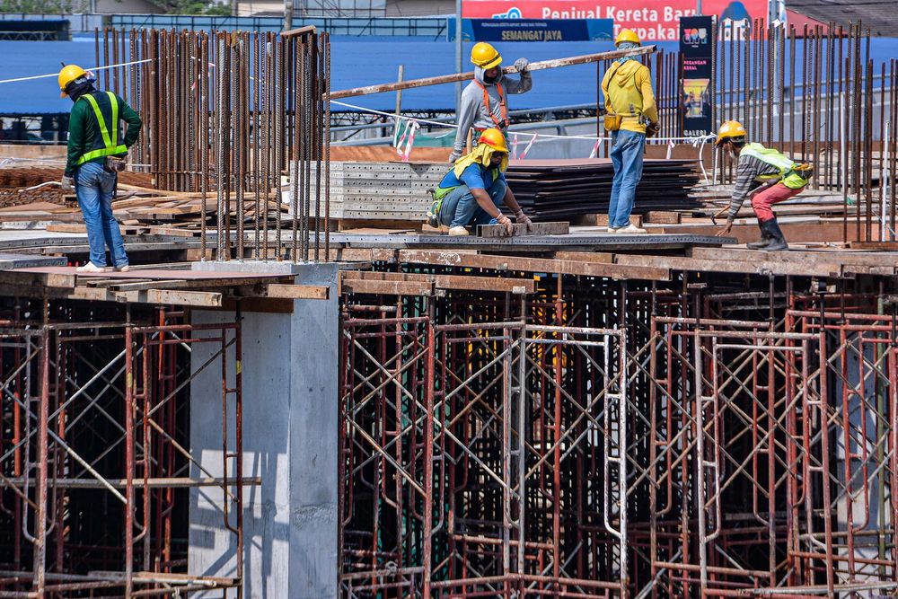 A general view of the construction site in Cheras on May 28,2020. u00e2u20acu201d Picture by Hari Anggara