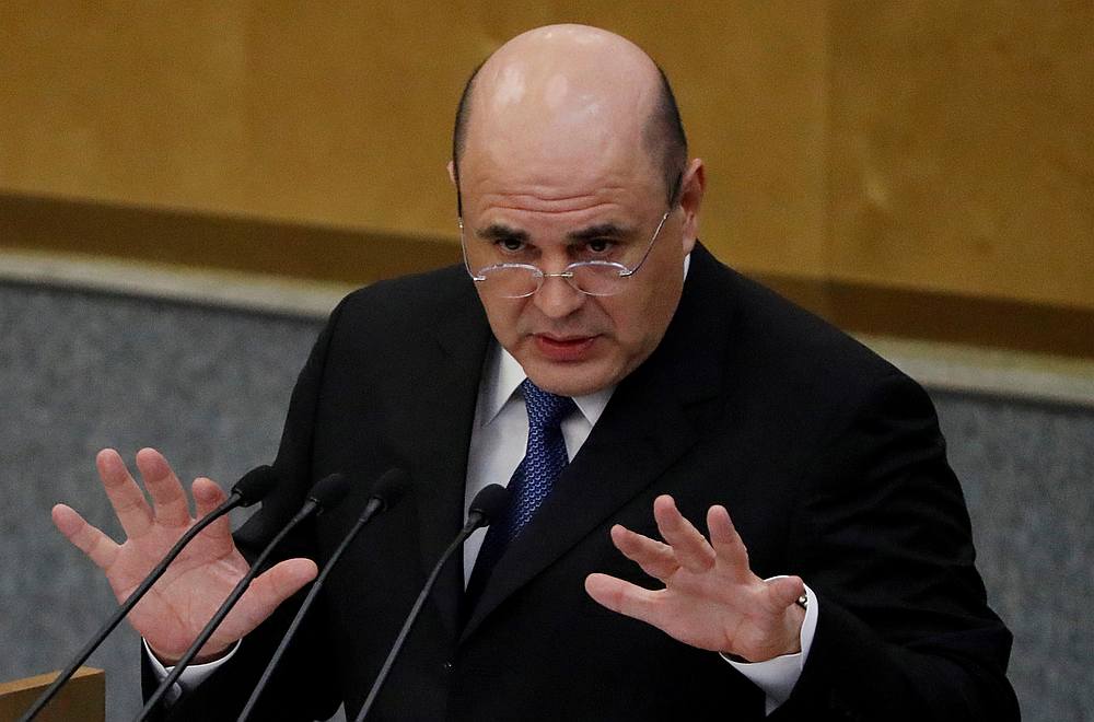 Mikhail Mishustin speaks during a session of the State Duma, the lower house of parliament, in Moscow, Russia January 16, 2020. u00e2u20acu201d Reuters pic