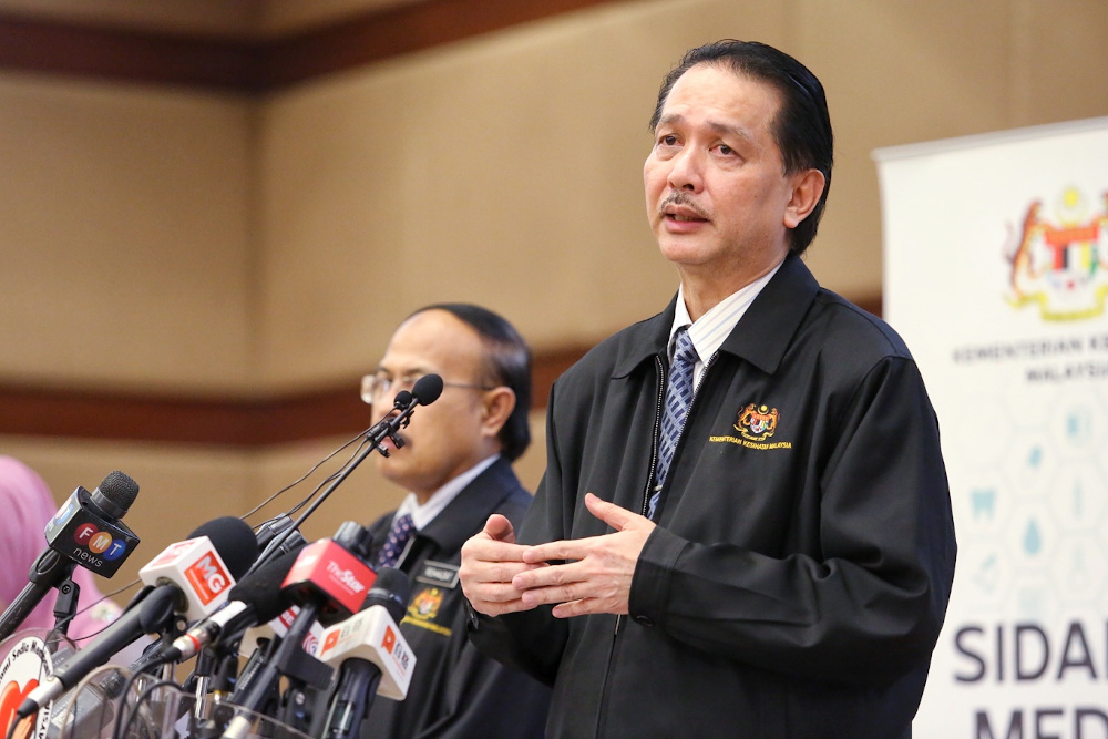 Health director-general Datuk Dr Noor Hisham Abdullah giving a press conference on Covid-19 in MOH , Putrajaya May 28, 2020. u00e2u20acu201d Picture by Choo Choy May 