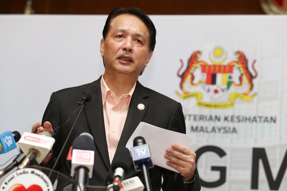 Health Director-General Datuk Dr Noor Hisham Abdullah speaks at a press conference in Putrajaya June 8, 2020. u00e2u20acu201d Picture by Choo Choy May