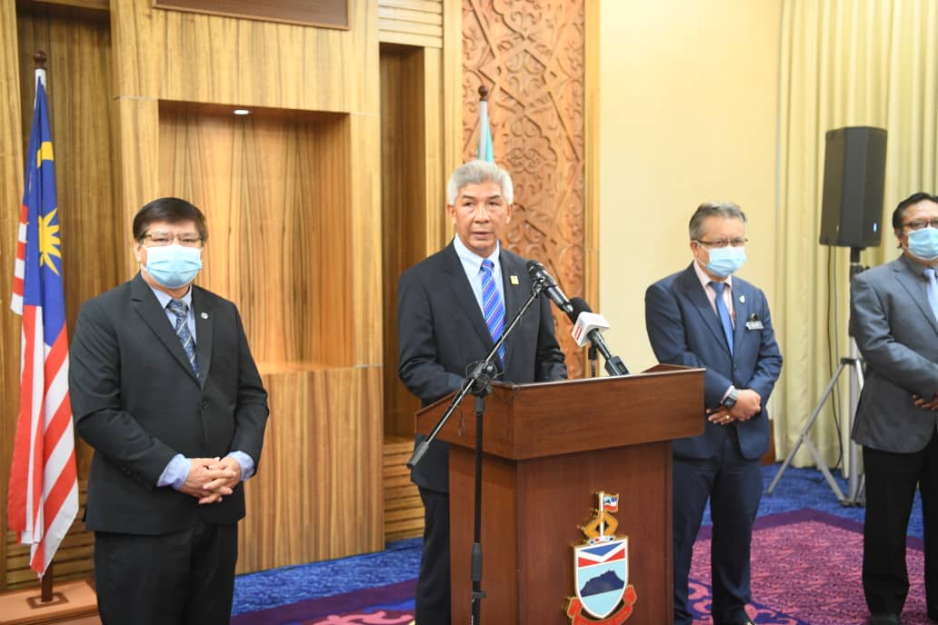 Sabah Foundation director Datuk Jamalul Kiram Mohd Zakaria at the press conference in Kota Kinabalu June 19, 2020. u00e2u20acu201d Picture courtesy of Sabah Foundation