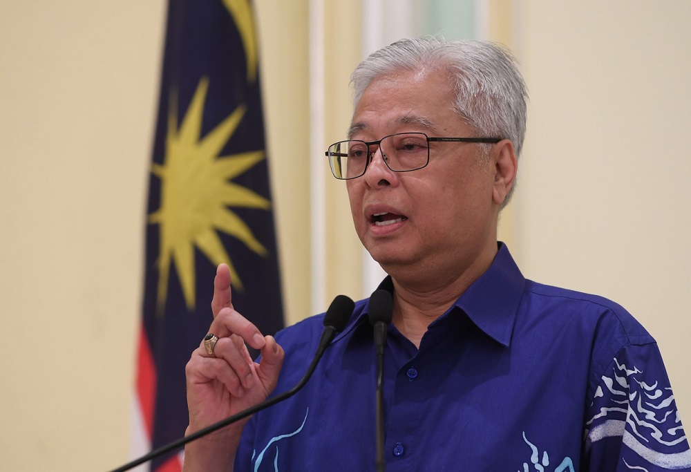 Senior Minister Datuk Seri Ismail Sabri Yaakob at a press conference in Putrajaya June 8, 2020. u00e2u20acu201d Bernama pic