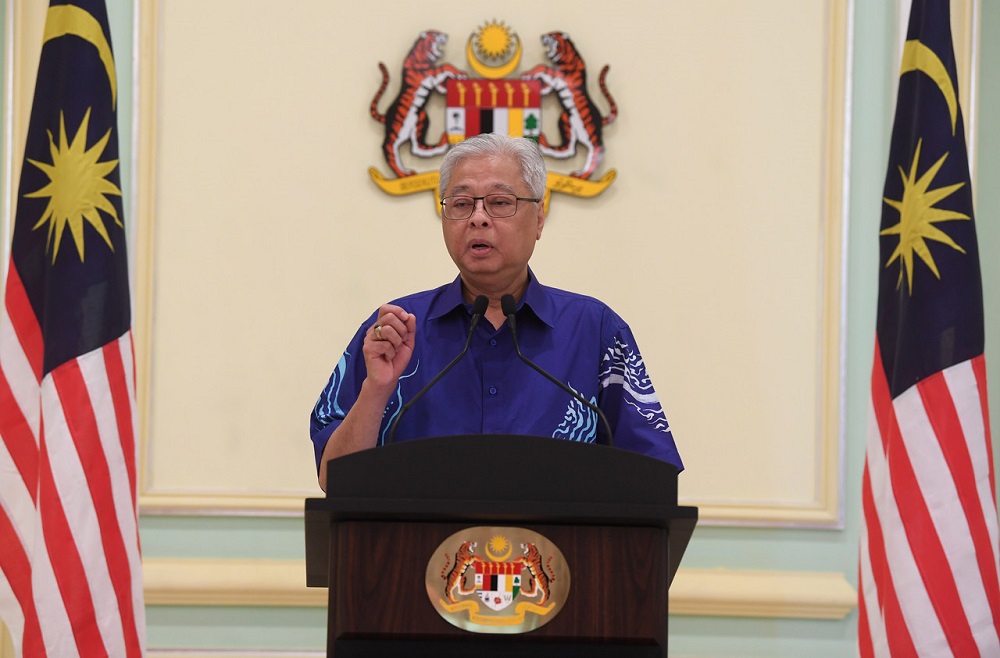 Senior Minister Datuk Seri Ismail Sabri Yaakob at a press conference in Putrajaya June 8, 2020. u00e2u20acu201d Bernama pic