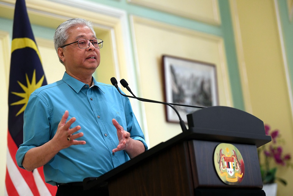 Senior Minister Datuk Seri Ismail Sabri Yaakob at a press conference in Putrajaya June 9, 2020. u00e2u20acu201d Bernama pic