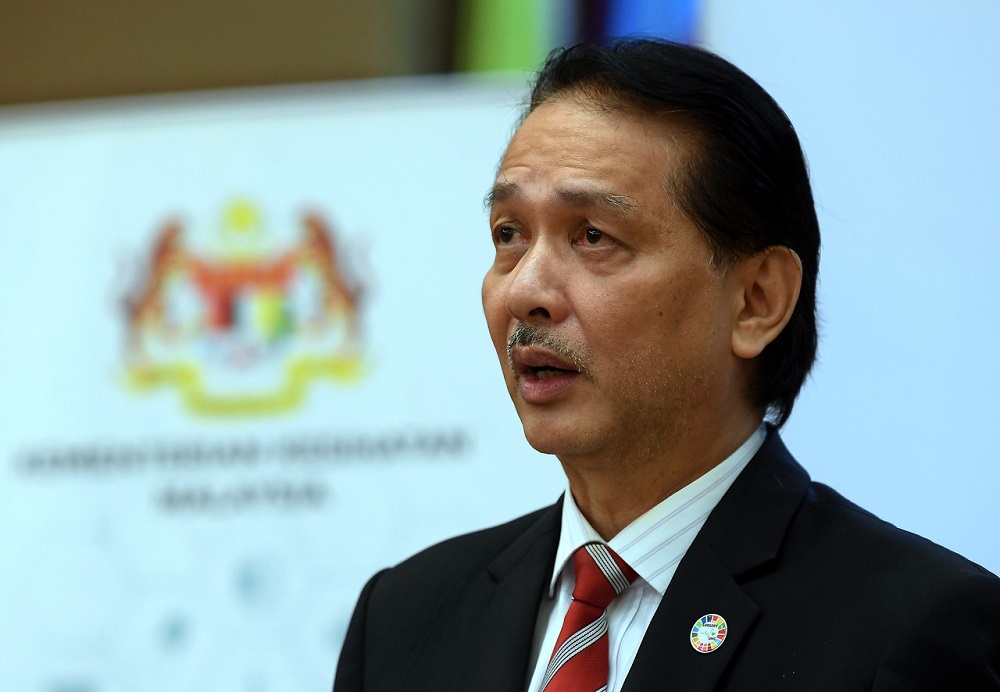 Health Director-General Datuk Dr Noor Hisham Abdullah speaks at a press conference in Putrajaya June 12, 2020. u00e2u20acu201d Bernama pic