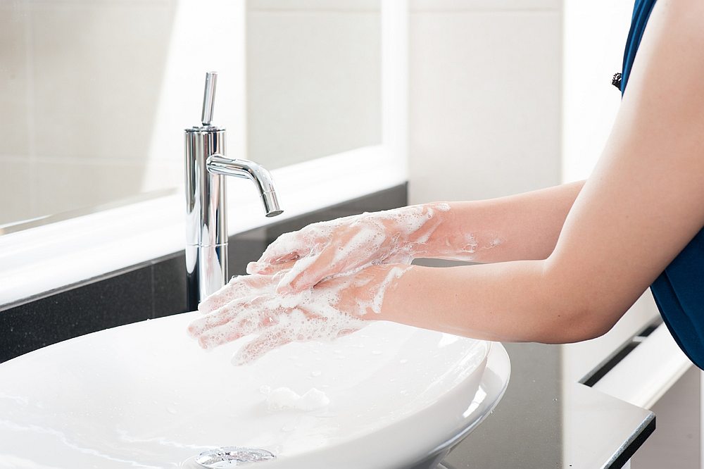 New research has found that washing our hands could reduce our exposure to certain harmful chemicals. u00e2u20acu201d bee32/ IStock.com pic via AFP