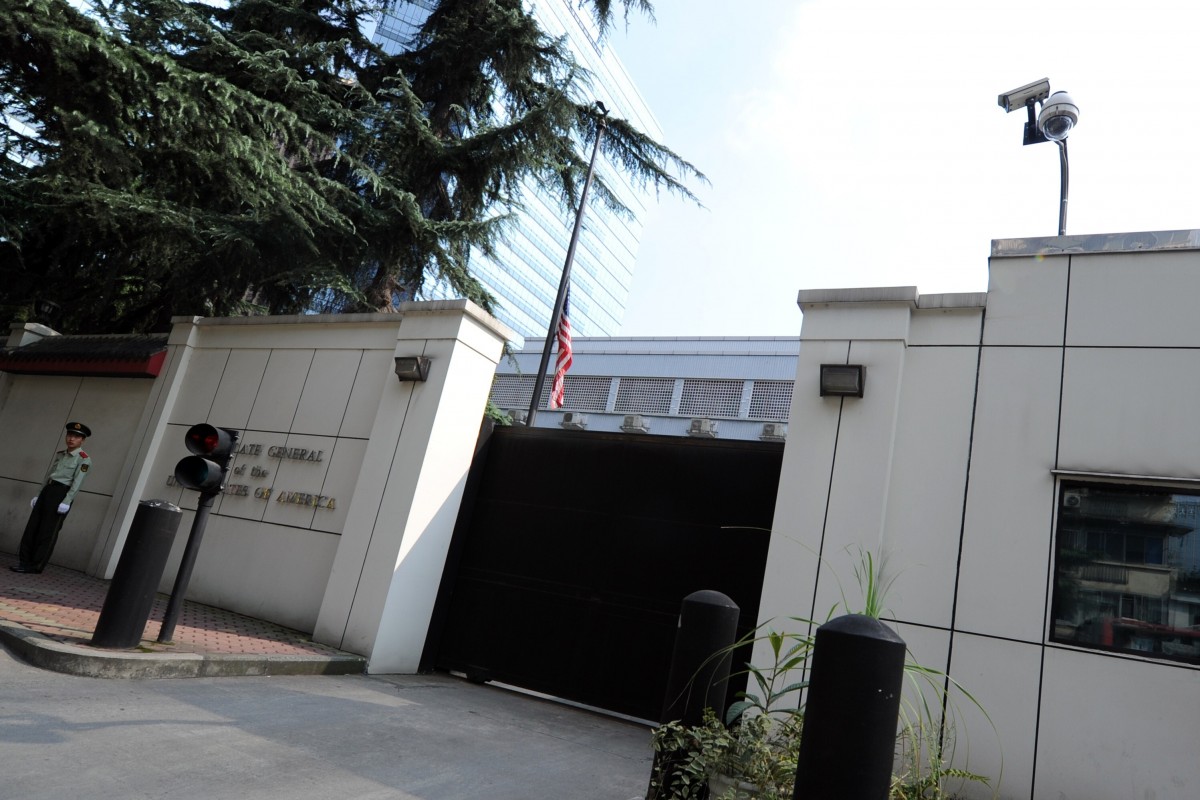 The US consulate in Chengdu, southwestern China. AFP