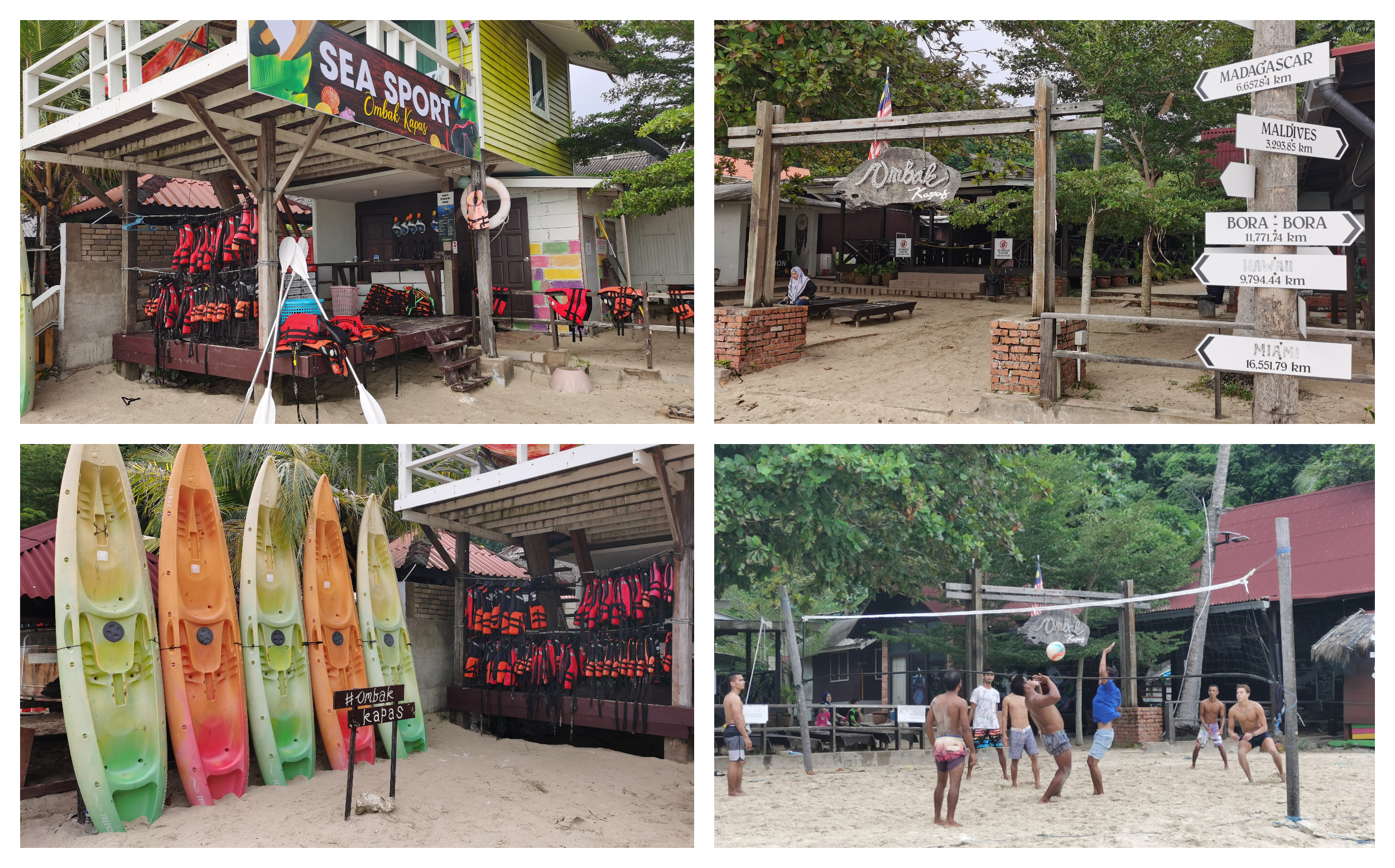 娱乐配备齐全的Ombak Kapas度假村，让你可以好好享受阳光与沙滩！-庄礼文摄-