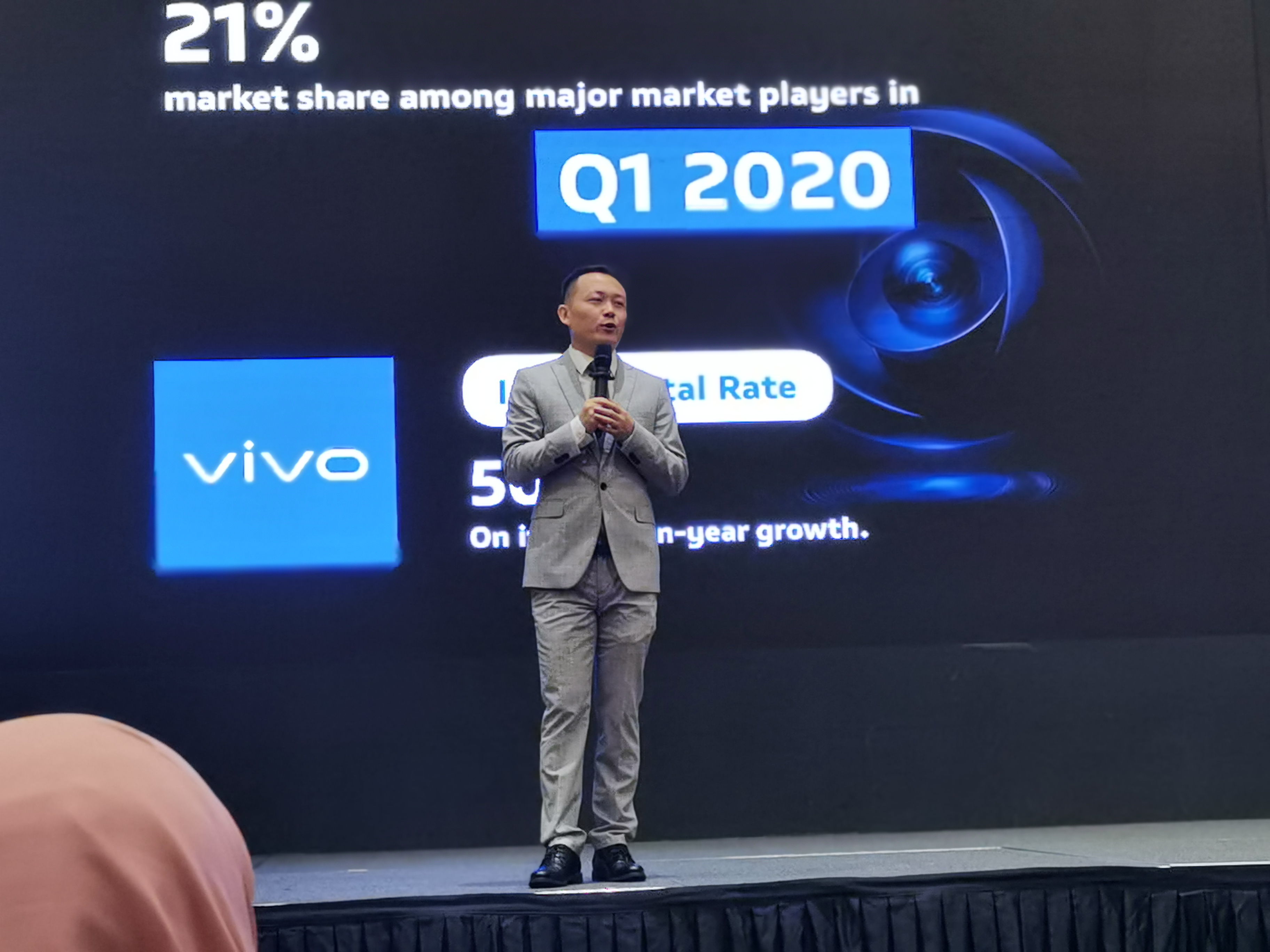 马来西亚Vivo执行总裁Mike Xu说，将会致力提升大马Vivo用户的体验。