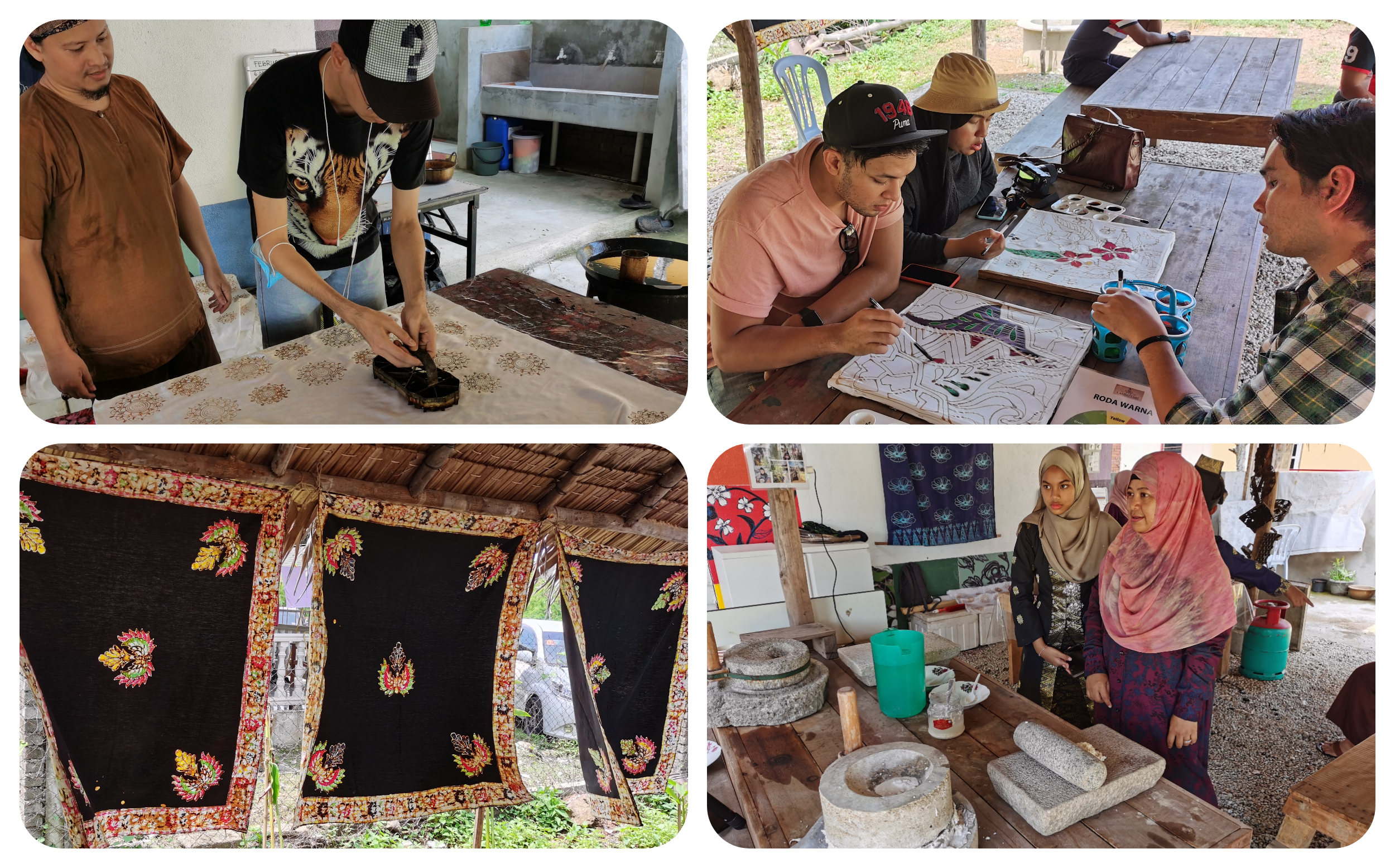 Lambo Sari工作坊可以让你体验早期马来友族同胞的生活方式。-庄礼文摄-