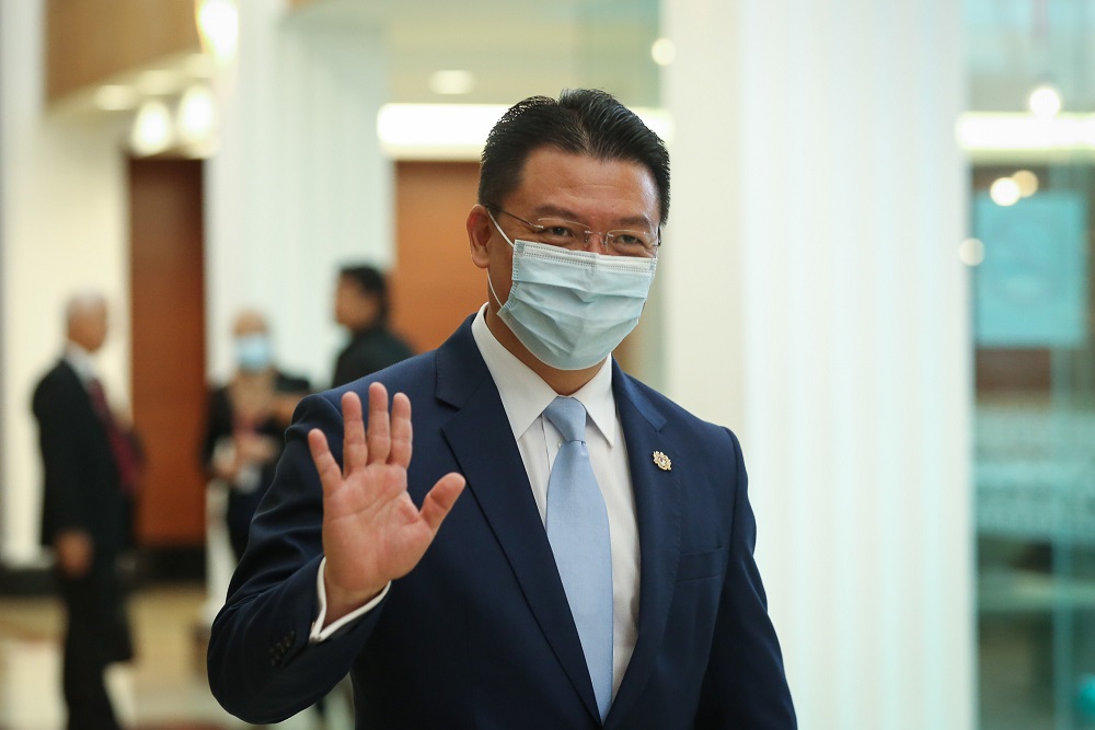 Teluk Intan MP Nga Kor Ming is pictured at Parliament in Kuala Lumpur July 23, 2020. u00e2u20acu201d Picture by Yusof Mat Isa