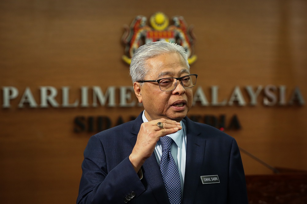 Senior Minister Datuk Seri Ismail Sabri Yaakob is pictured at Parliament in Kuala Lumpur July 23, 2020. u00e2u20acu201d Picture by Yusof Mat Isannn