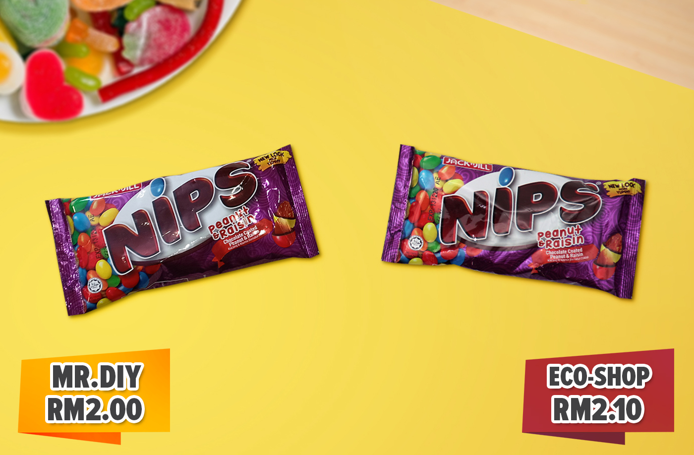 在休闲的时候品尝Nips零食，简直是一种享受。