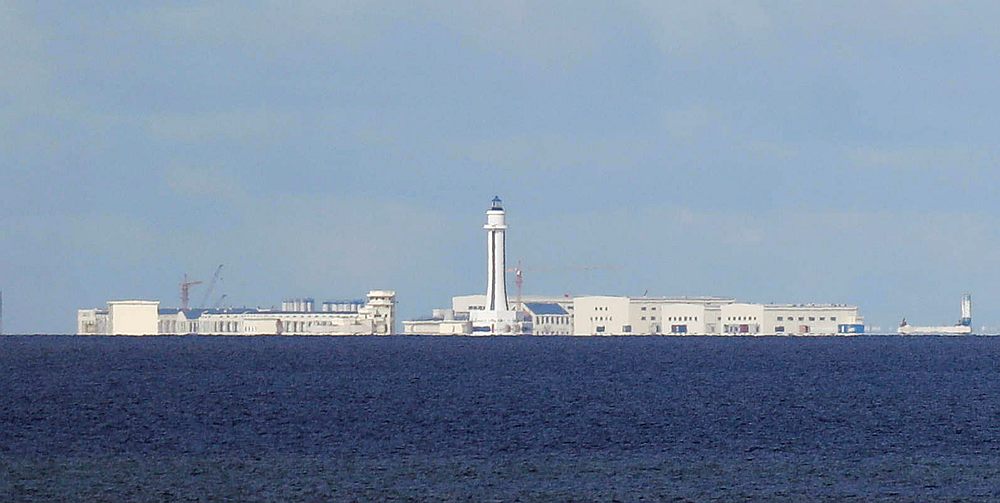 Chinese structures are pictured at the disputed Spratlys in South China Sea April 21, 2017. u00e2u20acu201d Reuters pic