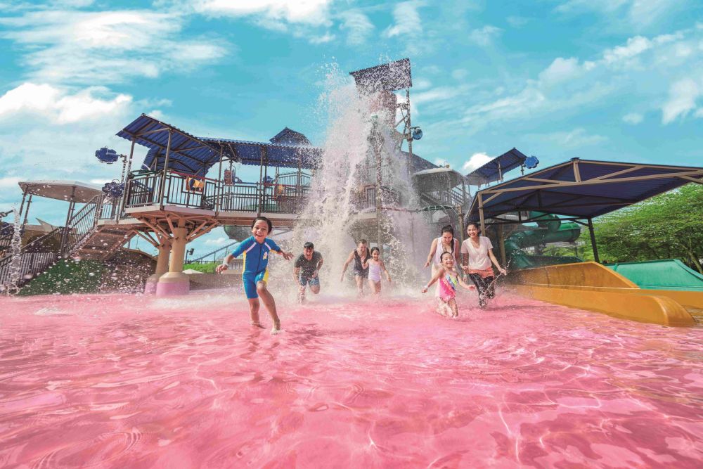Families with younger children can also enjoy the Kids Ahoy, child-friendly set of activities. u00e2u20acu201dPicture courtesy of Desaru Coast Adventure Waterpark