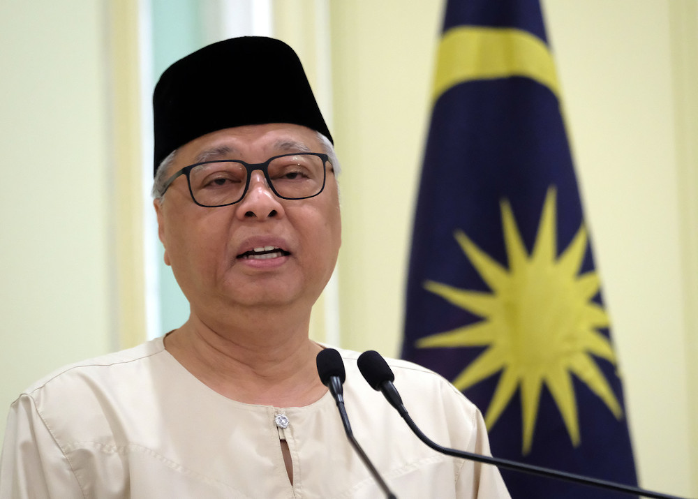 Senior Minister (Security Cluster) Datuk Seri Ismail Sabri Yaakob during a daily press conference regarding the recovery movement control order (RMCO) at the Perdana Putra in Putrajaya July 3, 2020. u00e2u20acu201d Bernama pic