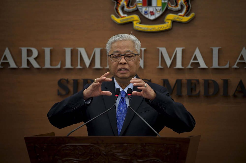 Senior Minister (Security Cluster) Datuk Seri Ismail Sabri Yaakob at a daily press conference on the recovery movement control order (RMCO) at the Parliament House in Kuala Lumpur July 15, 2020. u00e2u20acu201d Bernama pic 