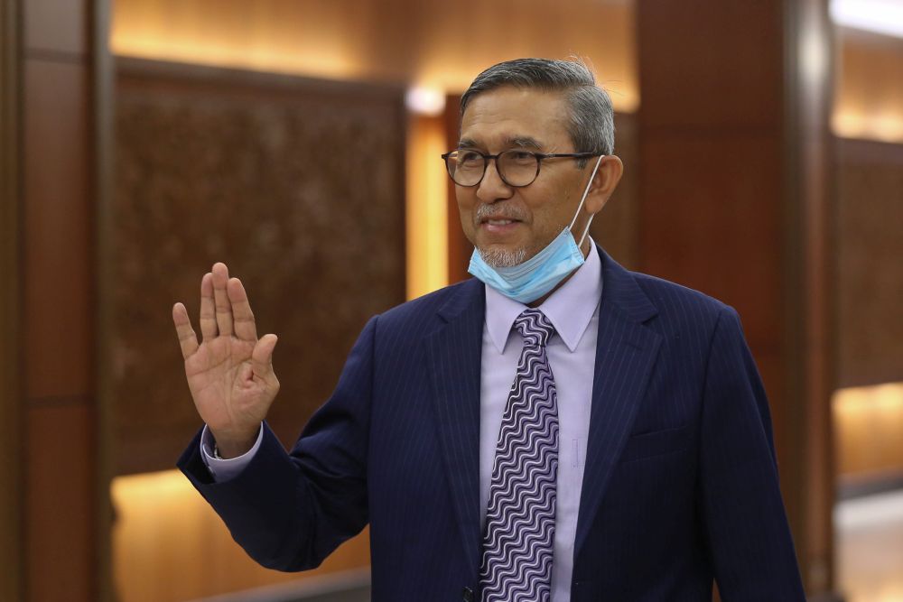 Dewan Rakyat Deputy Speaker Datuk Mohd Rashid Hasnon is pictured at Parliament in Kuala Lumpur July 20, 2020. u00e2u20acu201d Picture by Yusof Mat Isann