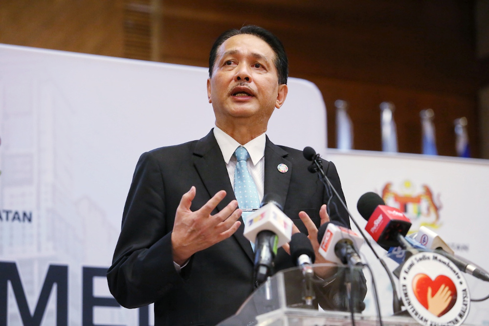 Health director-general Datuk Dr Noor Hisham Abdullah speaks at a press conference on Covid-19 in Putrajaya August 3, 2020. u00e2u20acu201d Picture by Choo Choy May