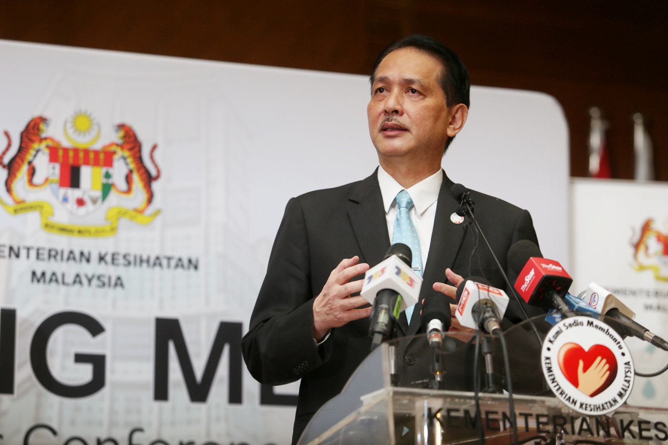 Health director-general Datuk Dr Noor Hisham Abdullah speaks at a press conference on Covid-19 in Putrajaya August 3, 2020. u00e2u20acu201d Picture by Choo Choy May