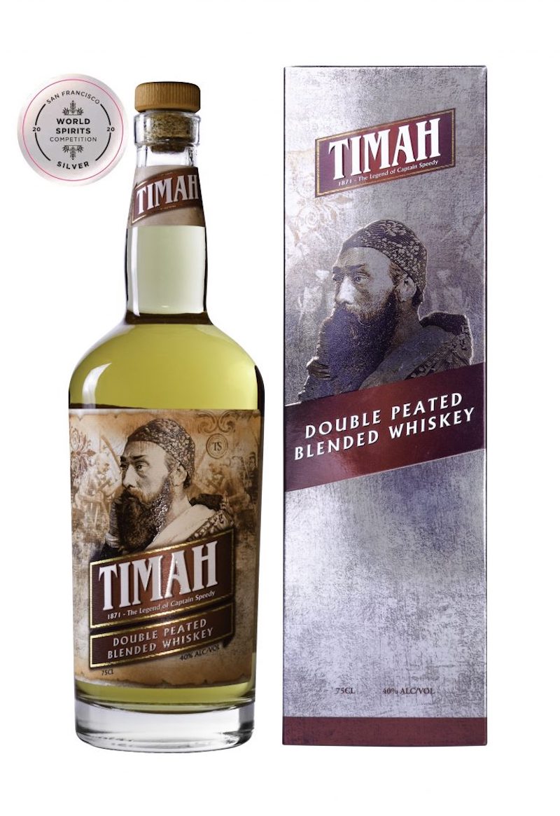 Tropical tipple: Timah Double Peated Blended Whiskey is an eight-year-old whisky featuring subtle verdant flavours with light fruity notes. u00e2u20acu201d Picture from Winepak Internationalnn 