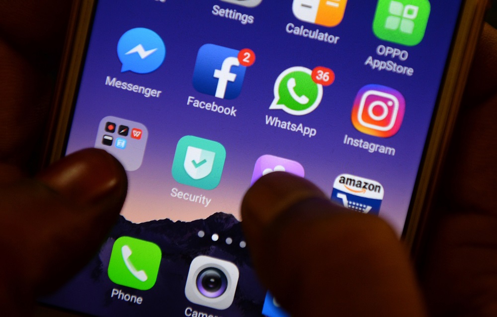 Facebook Inc is reportedly working on integrating the messaging function of its Instagram, WhatsApp and Messenger apps. u00e2u20acu201d AFP pic