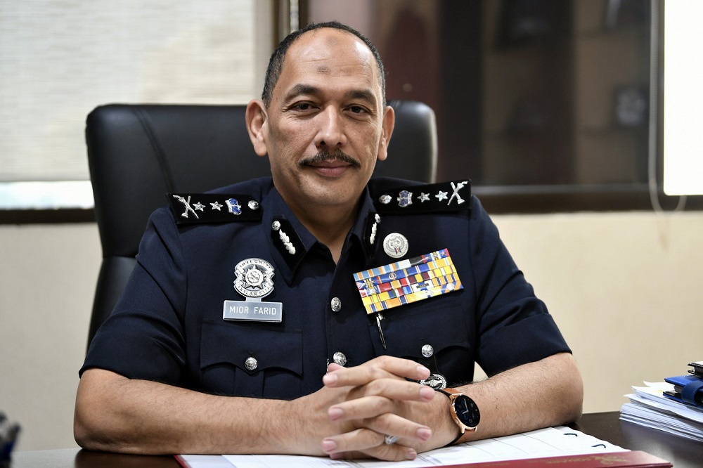 Bukit Aman CID deputy director (Investigation and Legal) DCP Datuk Mior Faridalathrash Wahid. u00e2u20acu201d Bernama pic