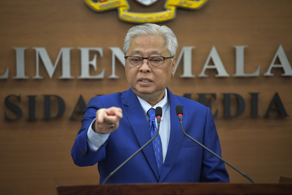 Senior Minister (Security Cluster) Datuk Seri Ismail Sabri Yaakob speaking to the media in Kuala Lumpur August 3, 2020. u00e2u20acu201d Bernama pic