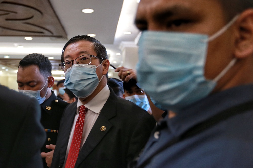 Former finance minister Lim Guan Eng arrives at the Kuala Lumpur Court Complex August 7, 2020. u00e2u20acu2022 Picture by Ahmad Zamzahuri